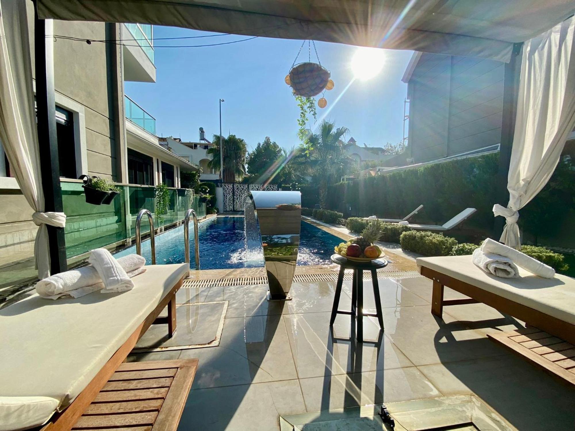 Villa Annabell1 With Swimming Pool And Jacuzzi, 3 Floors Белек Екстер'єр фото