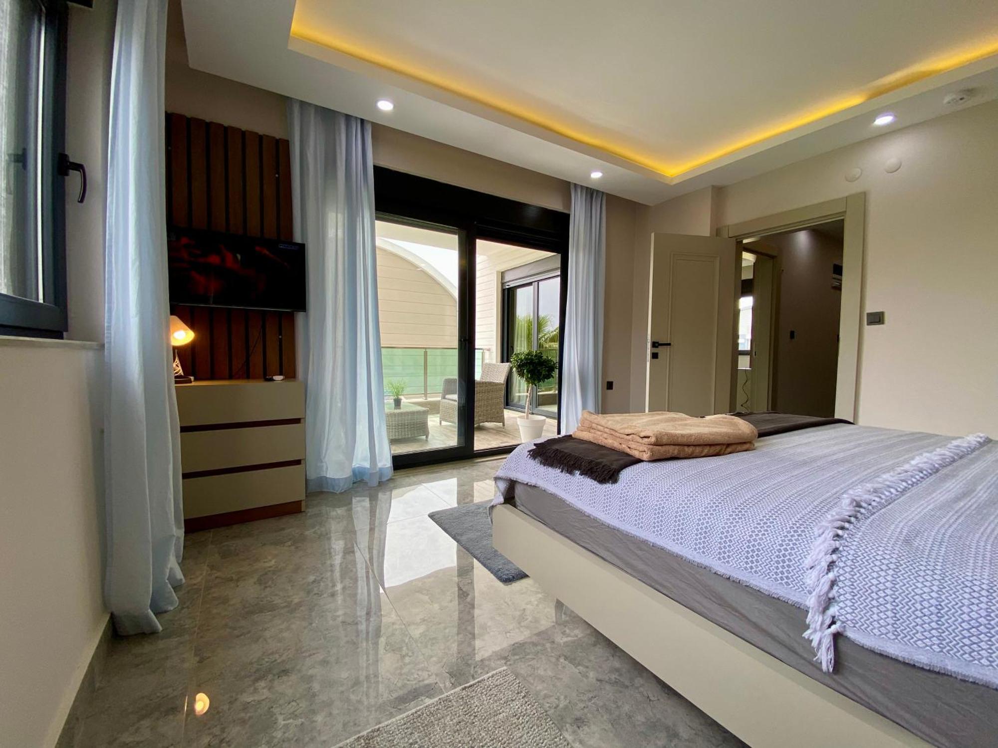 Villa Annabell1 With Swimming Pool And Jacuzzi, 3 Floors Белек Екстер'єр фото