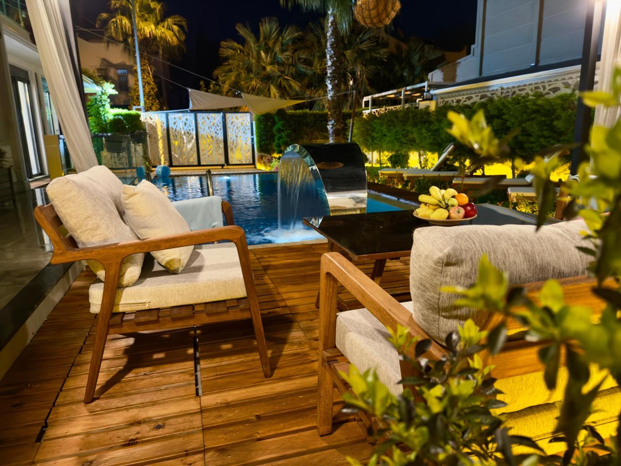 Villa Annabell1 With Swimming Pool And Jacuzzi, 3 Floors Белек Екстер'єр фото