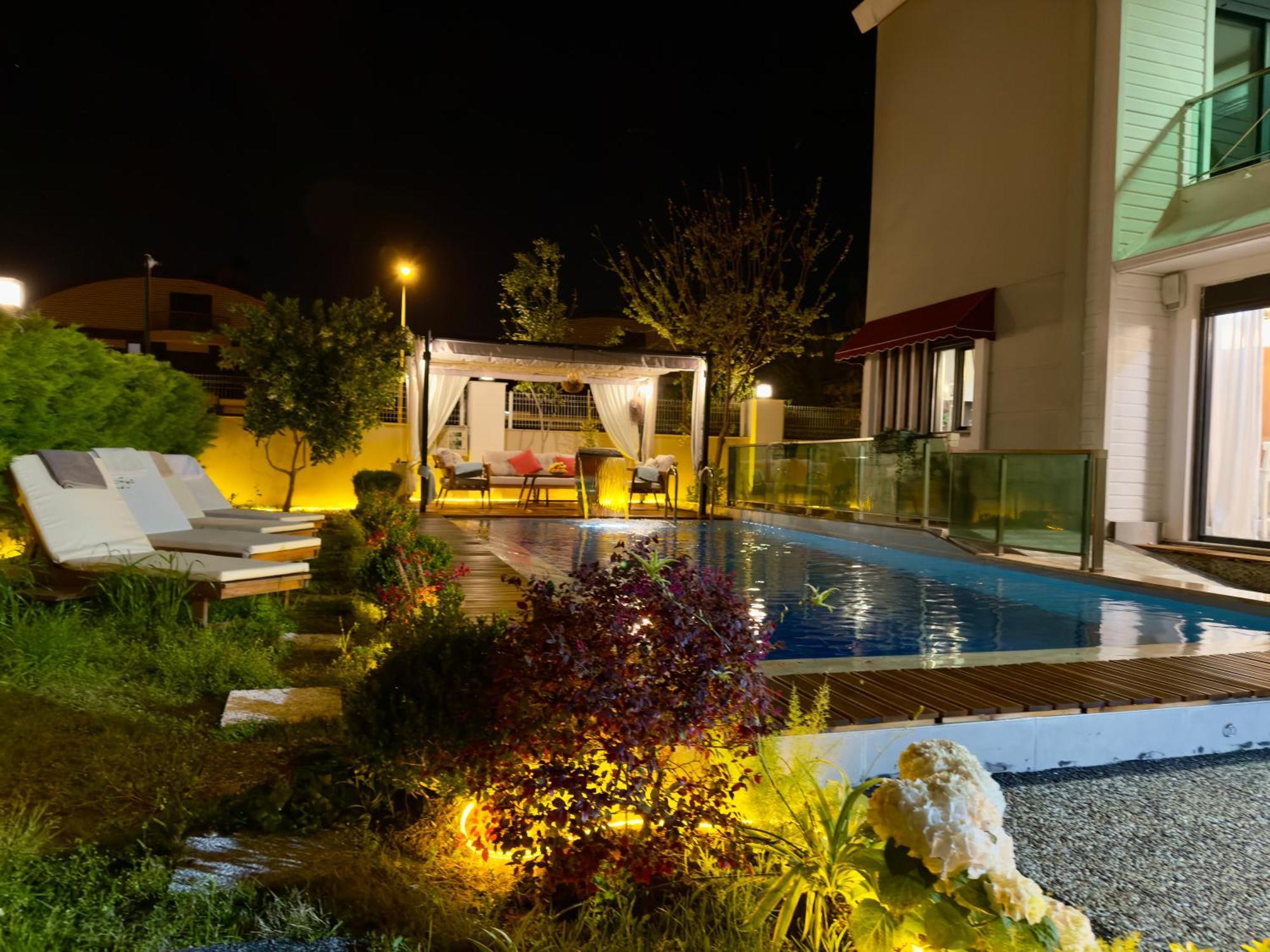 Villa Annabell1 With Swimming Pool And Jacuzzi, 3 Floors Белек Екстер'єр фото