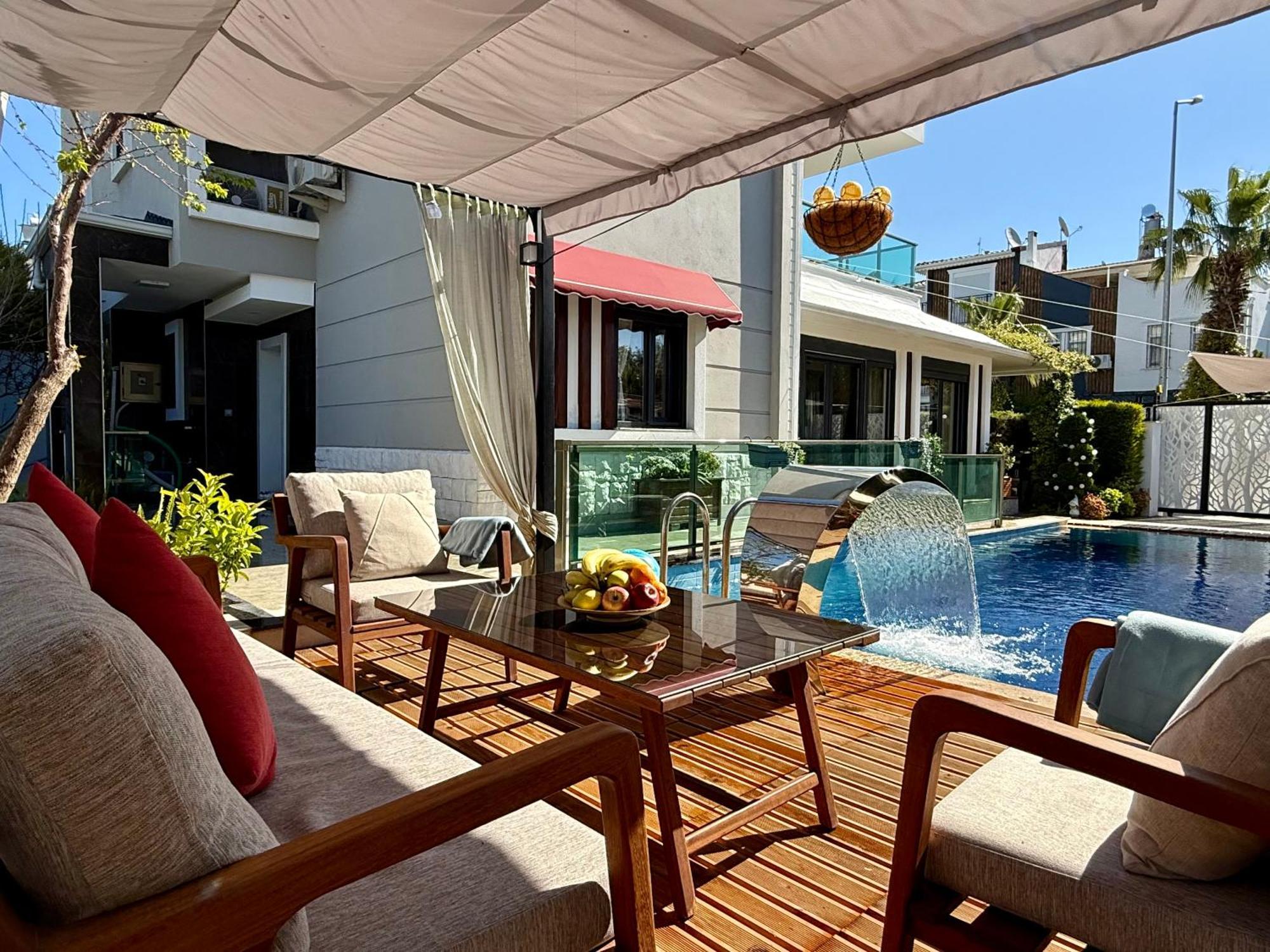 Villa Annabell1 With Swimming Pool And Jacuzzi, 3 Floors Белек Екстер'єр фото