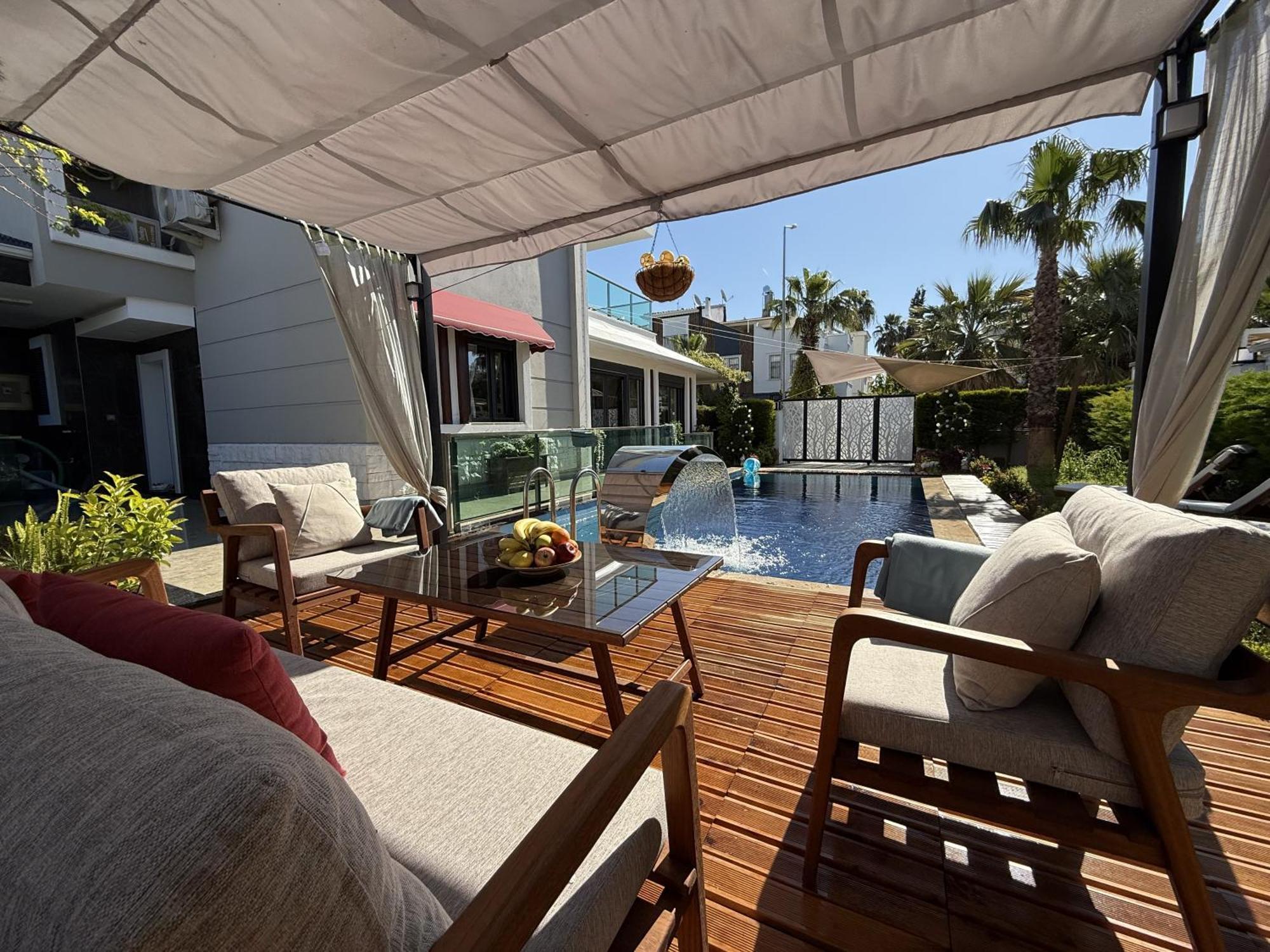 Villa Annabell1 With Swimming Pool And Jacuzzi, 3 Floors Белек Екстер'єр фото